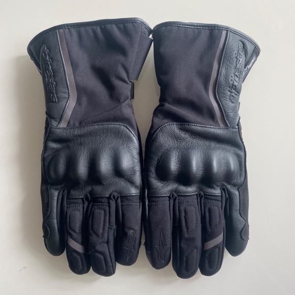Alpinestars Stella Womens Tourer W-7 Drystar Motorcycle Gloves Black Leather - Picture 6 of 7